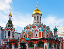 La cattedrale di Kazan a Mosca