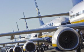Ryanair cancella fino al 25% dei voli a corto raggio italiani