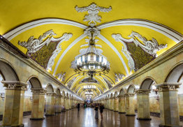 La stazione di Komsomolskaya 