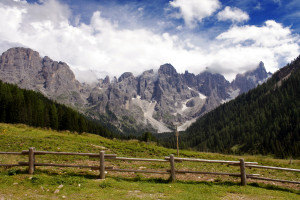 Le Pale di San Martino dalla Val Venegia