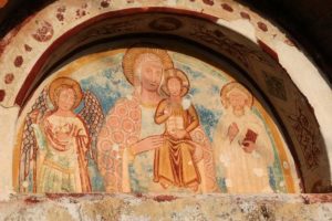 Lunetta della chiesa Santa Maria Maggiore-Pic: Dante Sacco