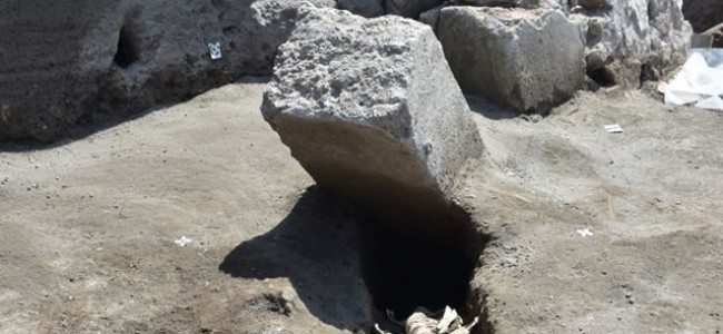 Pompei, rinvenuti resti di un “fugitivo” nei nuovi scavi